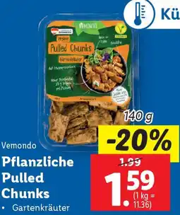 Lidl Vemondo Pflanzliche Pulled Chunks Angebot