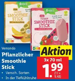 Lidl Vemondo Pflanzlicher Smoothie Stick Angebot