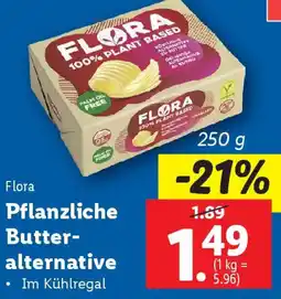 Lidl Flora Pflanzliche Butter alternative Angebot