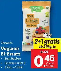 Lidl Vemondo Veganer Ei-Ersatz Angebot