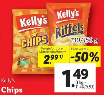 Lidl Kelly's Chips Angebot