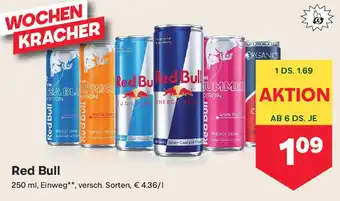 MPreis Red Bull Angebot