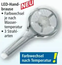Norma Badkomfort LED-Handbrause Angebot