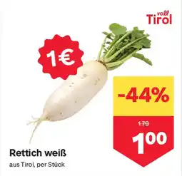MPreis Rettich weiß Angebot