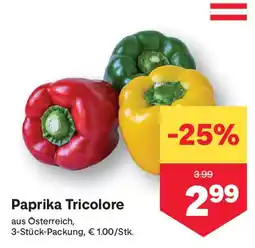 MPreis Paprika Tricolore Angebot