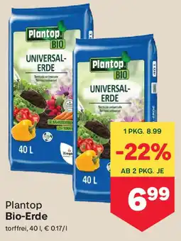 MPreis Plantop Bio Erde Angebot