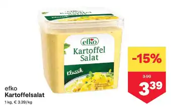 MPreis efko Kartoffelsalat Angebot
