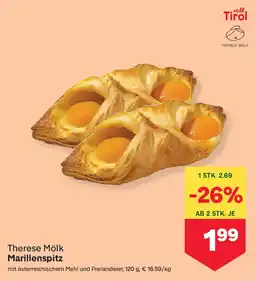 MPreis Therese Mölk Marillenspitz Angebot
