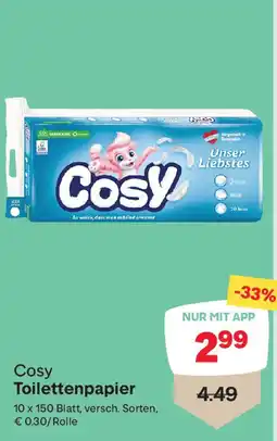 MPreis Cosy Toilettenpapier Angebot