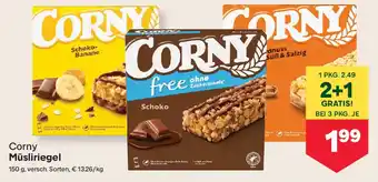 MPreis Corny Müsliriegel Angebot