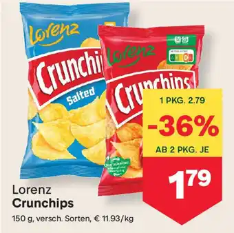 MPreis Lorenz Crunchips Angebot