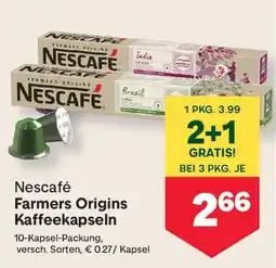 MPreis Nescafé Farmers Origins Kaffeekapseln Angebot