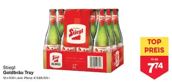 MPreis Stiegl Goldbräu Tray Angebot
