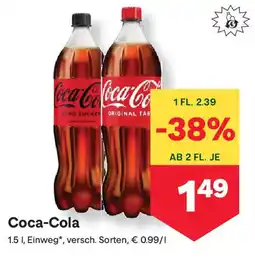 MPreis Coca-Cola Angebot