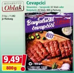 Norma Banjalucktoblar čevapčičí Cevapcici Angebot