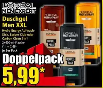Norma L'oreal men expert duschgel men xxl Angebot