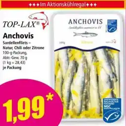 Norma TOP-LAX Anchovis Angebot