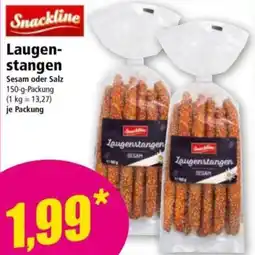 Norma Snackline Laugen- stangen Angebot