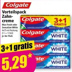 Norma Colgate Vorteilspack Zahn- creme Angebot