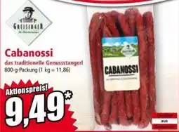 Norma Cabanossi Angebot