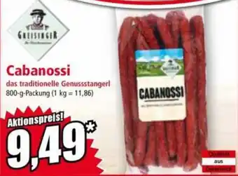 Norma Cabanossi Angebot