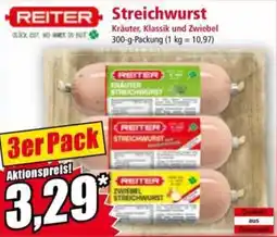 Norma REITER KRAUTER STREICHWURST Streichwurst Angebot