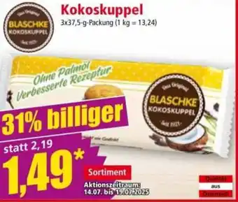 Norma Kokoskuppel Angebot