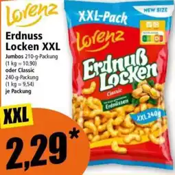 Norma Erdnuss Locken XXL Angebot