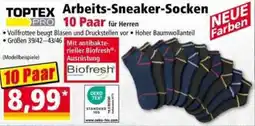 Norma Arbeits Sneakerrieller Biofresh- Socken Angebot