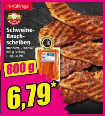 Norma Schweine Bauch Scheiben Angebot