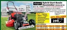 Norma Hybrid Start Benzin Rasenmäher Angebot