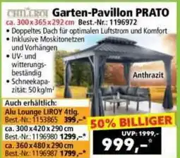 Norma Garten Pavillon PRATO Angebot