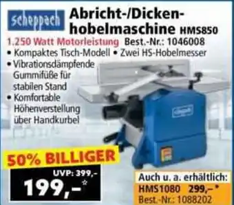 Norma Abricht Dickenhobelmaschine Angebot