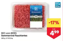 MPreis BIO vom BERG Sommerrind Faschiertes Angebot