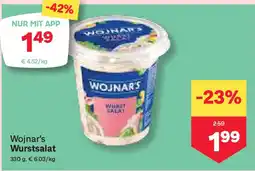 MPreis Wojnar's Wurstsalat Angebot