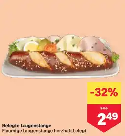 MPreis Belegte Laugenstange Flaumige Laugenstange herzhaft belegt Angebot