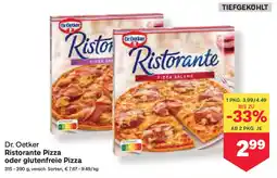 MPreis Dr. Oetker Ristorante Pizza oder glutenfreie Pizza Angebot