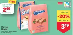 MPreis Manner Beutel Angebot