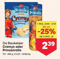 MPreis De Beukelaer Cremys oder Prinzenrolle Angebot