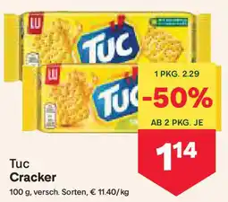 MPreis Tuc Cracker Angebot