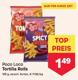 MPreis Poco Loco Tortilla Rolls Angebot