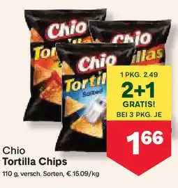 MPreis Chio Tortilla Chips Angebot