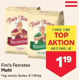 MPreis Fini's Feinstes Mehl Angebot