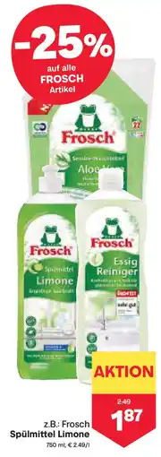 MPreis Frosch Spülmittel Limone Angebot