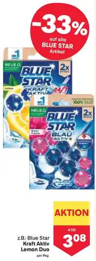 MPreis Blue Star Kraft Aktiv Lemon Duo Angebot