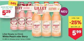 MPreis Lillet Ready to Drink White Peach oder Berry Angebot