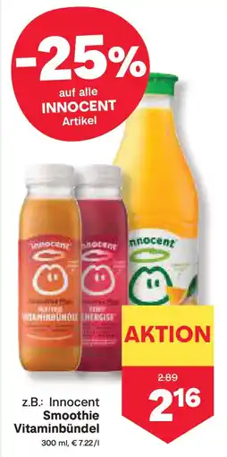 MPreis Innocent Smoothie Vitaminbündel Angebot