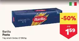 MPreis Barilla Pasta Angebot