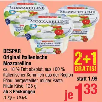 Maximarkt Despar Original italienische Mozzarelline Angebot