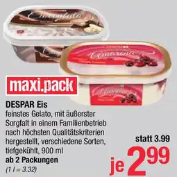 Maximarkt Despar Eis Angebot